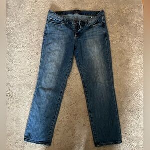 Lucky Brand cropped low rise jeans